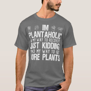 Camiseta Eu Sou Uma Planta De Jardinagem Engraçada Plantaho