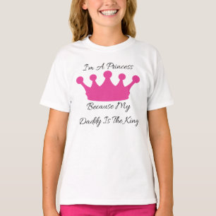 Camiseta Eu sou uma princesa