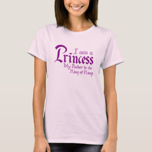Camiseta Eu sou uma princesa rei dos reis