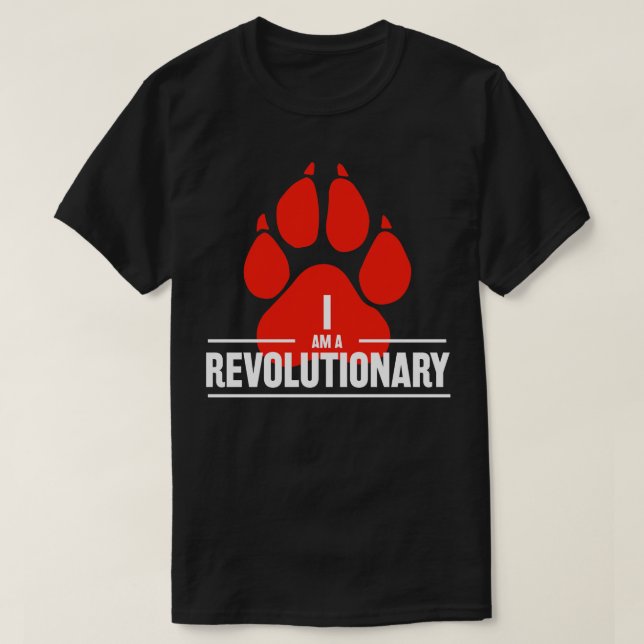 Camiseta Eu sou uma Revolucionária Citação Fred Hampton 1 (Frente do Design)