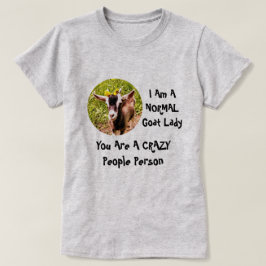 Camiseta Eu sou uma senhora NORMAL da cabra