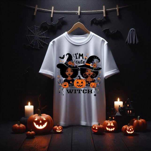 Camiseta Eu sou uma t-shirt de bruxa (I'm Cute Witch T-shirt )