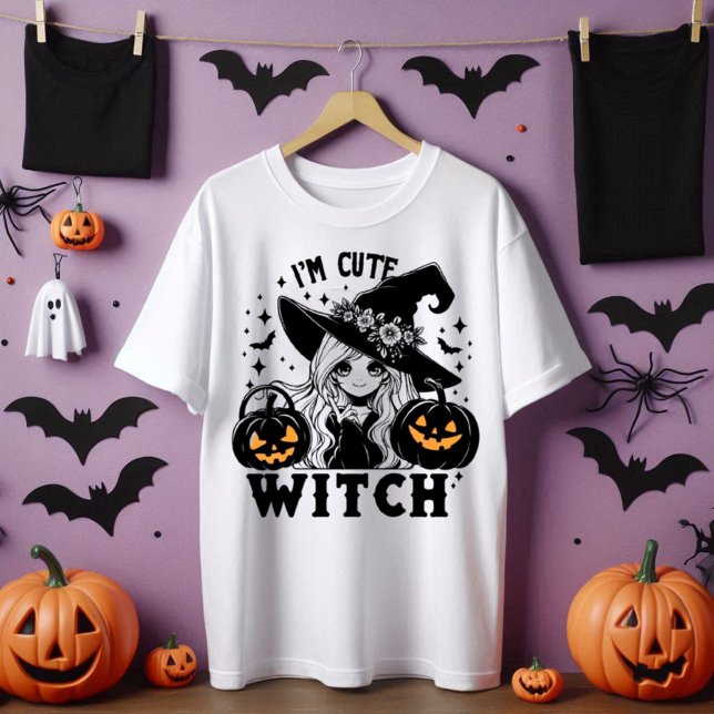 Camiseta Eu sou uma t-shirt de bruxa (I'm Cute Witch T-shirt )