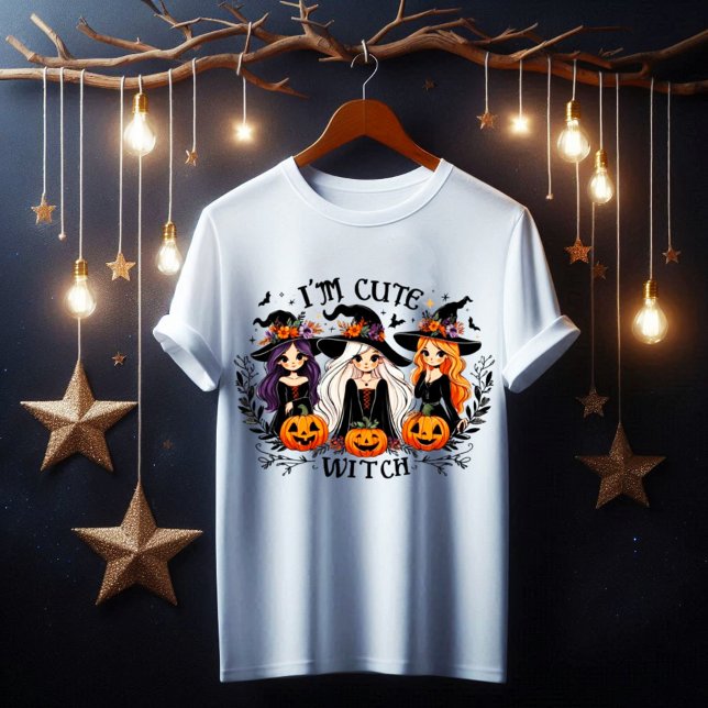 Camiseta Eu sou uma t-shirt de bruxa (I'm Cute Witch T-shirt )