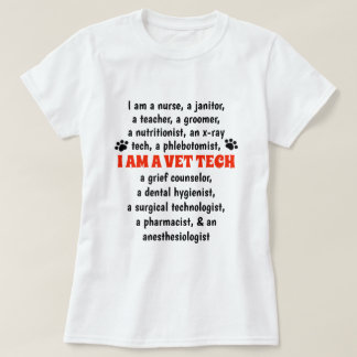Camiseta Eu sou uma tecnologia do veterinário