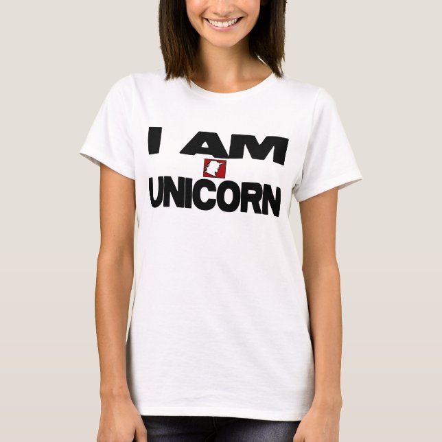 Camiseta Eu sou unicórnio (Frente)