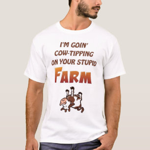 Camiseta Eu sou vaca do goin que derruba em sua fazenda