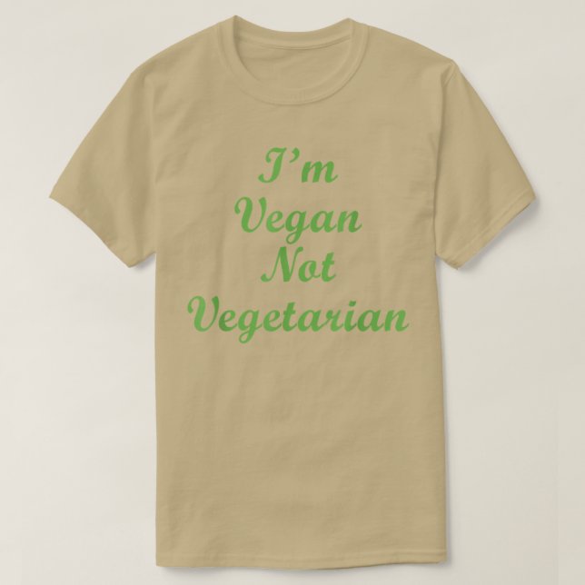 Camiseta Eu sou Vegan (Frente do Design)