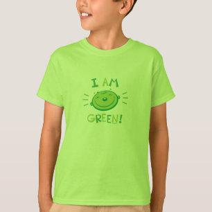Camiseta Eu sou verde!