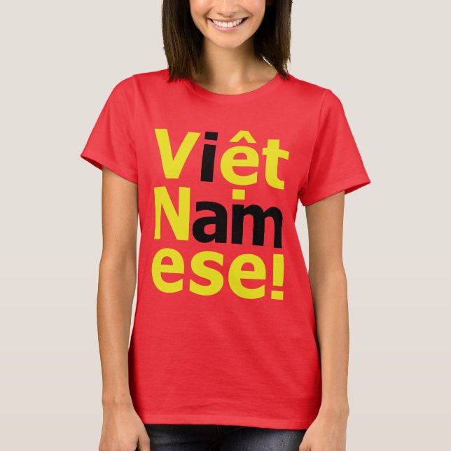 Camiseta eu sou Viet Namese! (Frente)
