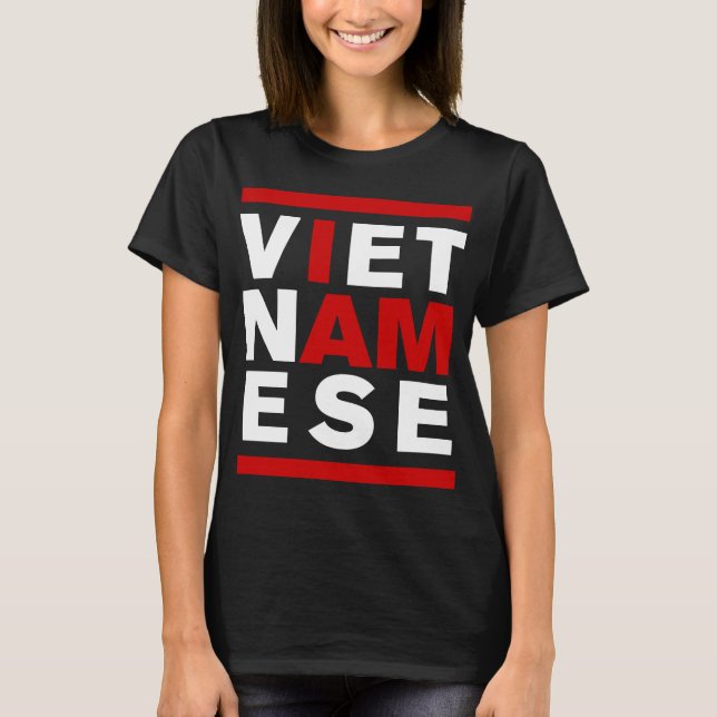 CAMISETA EU SOU VIETNAMESE (Frente)