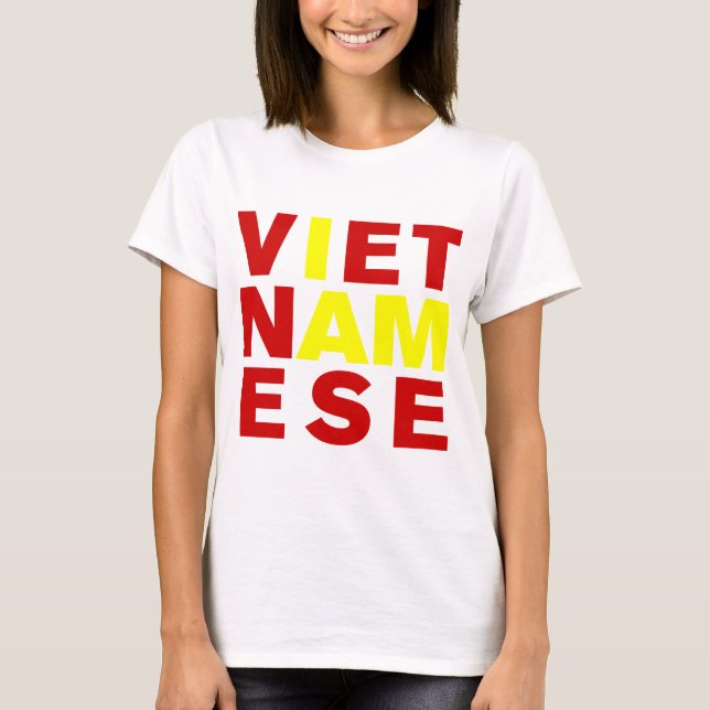 CAMISETA EU SOU VIETNAMIANO (Frente)