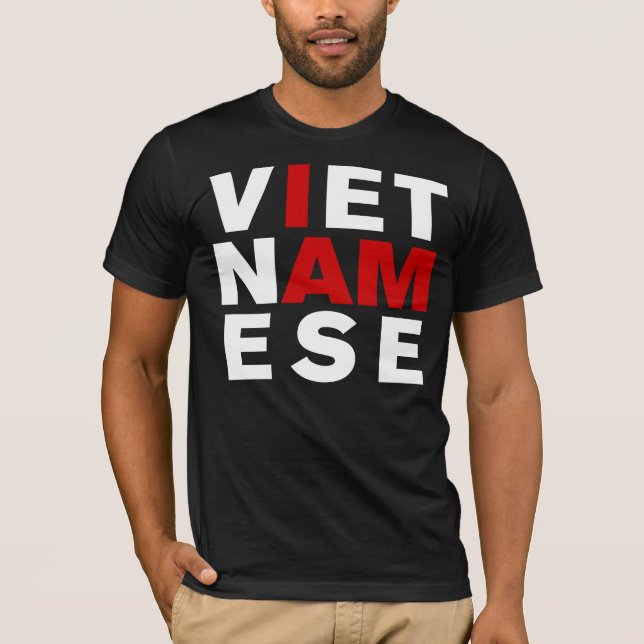 CAMISETA EU SOU VIETNAMIANO (Frente)