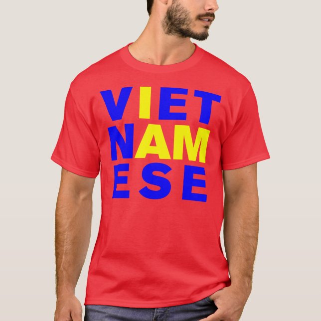 CAMISETA EU SOU VIETNAMIANO (Frente)