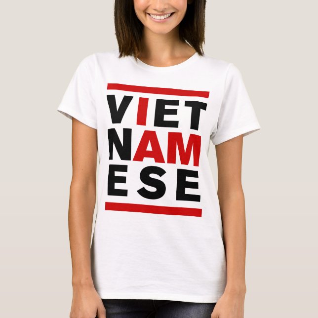CAMISETA EU SOU VIETNAMIANO (Frente)