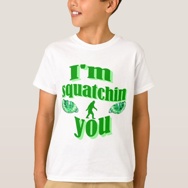 Camiseta Eu squatching o (Frente)