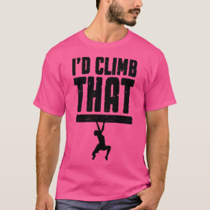 Camiseta Eu Subi Aquela Pedra Subindo Escalando Engraçada