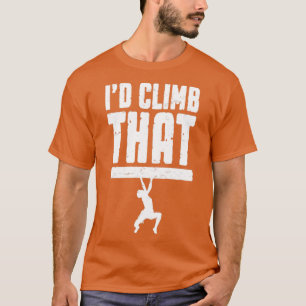 Camiseta Eu Subi Aquela Pedra Subindo Escalando Engraçada