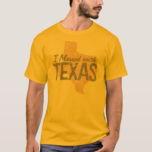 Camiseta Eu sujei com Texas (Frente)