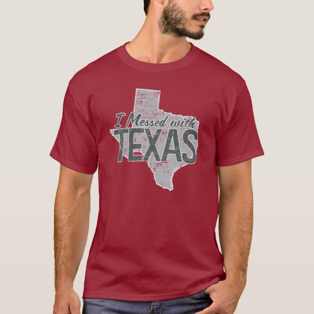 Camiseta Eu sujei com Texas (Frente)