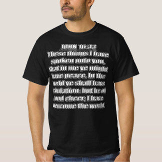 Camiseta Eu Superei O Mundo João 16 33