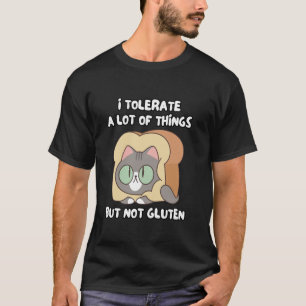 Camiseta Eu Suporto Muitas Coisas Mas Não Glúten