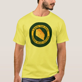 Camiseta Eu suporto o bloco - nação principal do queijo