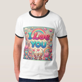 Camiseta Eu Te Amo