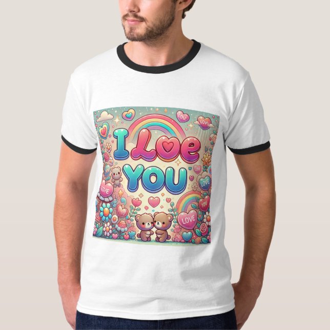 Camiseta Eu Te Amo (Frente)