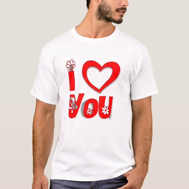 Camiseta Eu Te Amo (Frente)