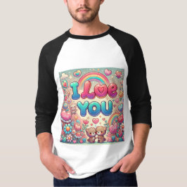 Camiseta Eu Te Amo
