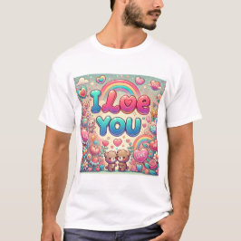 Camiseta Eu Te Amo