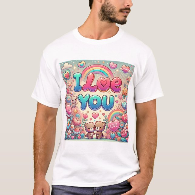 Camiseta Eu Te Amo (Frente)
