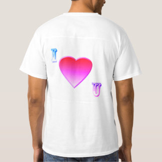 Camiseta eu te amo