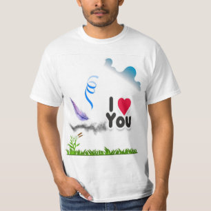 Camiseta Eu te amo