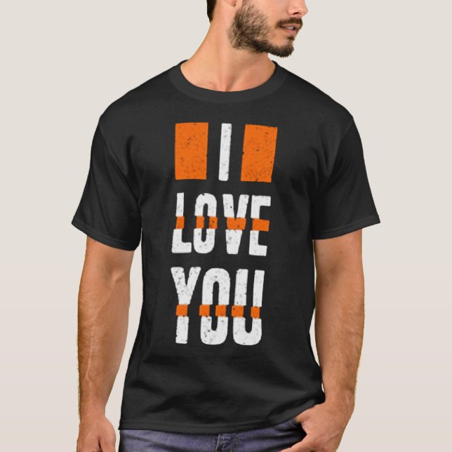 Camiseta Eu te amo (Frente)