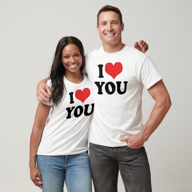 Camiseta Eu Te Amo (Unissex)