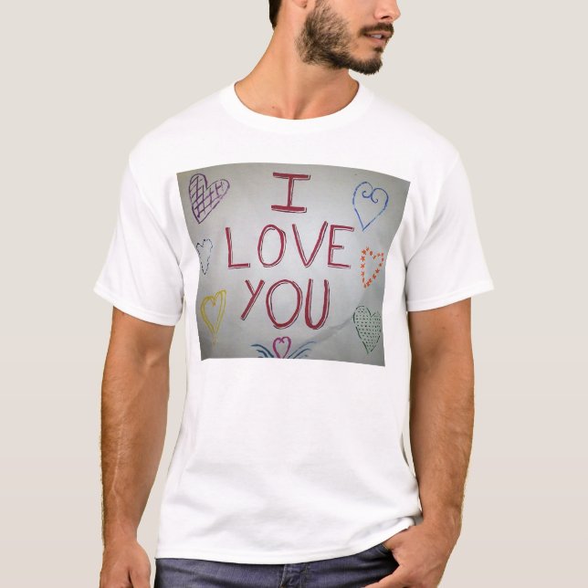 Camiseta Eu te amo (Frente)
