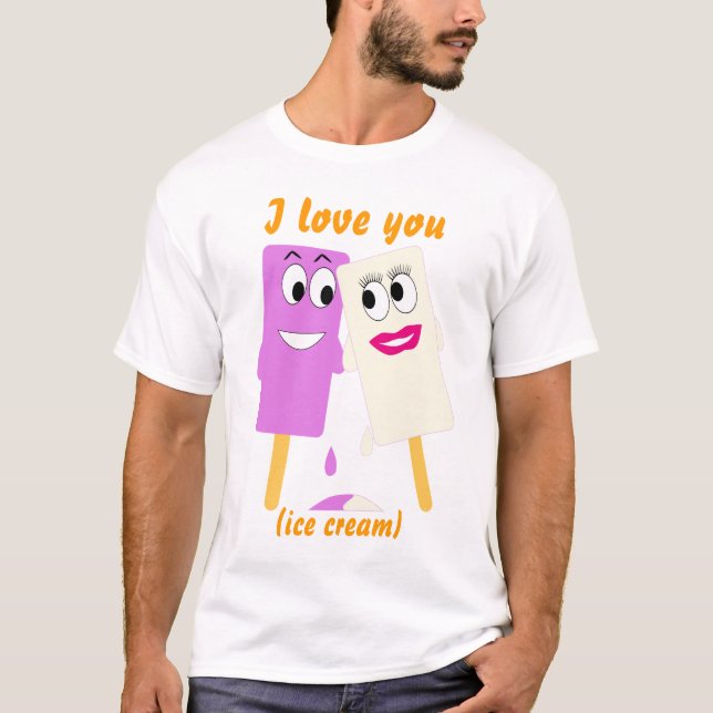 Camiseta Eu te amo (Frente)