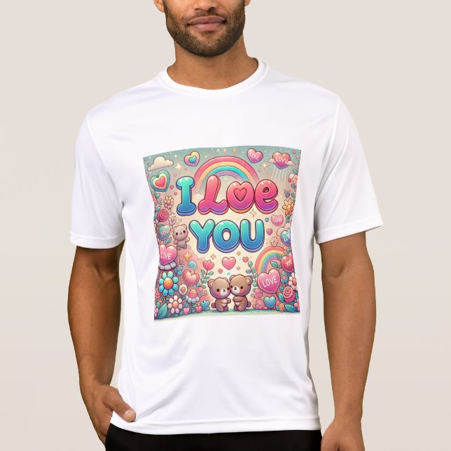 Camiseta Eu Te Amo (Frente)