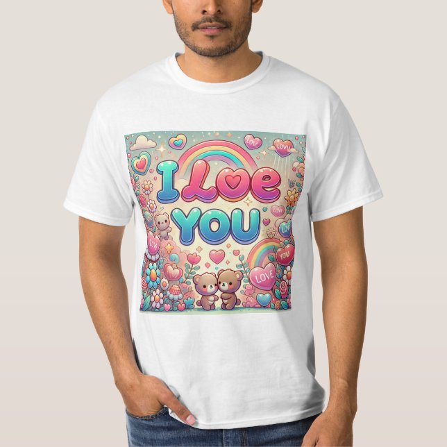 Camiseta Eu Te Amo (Frente)