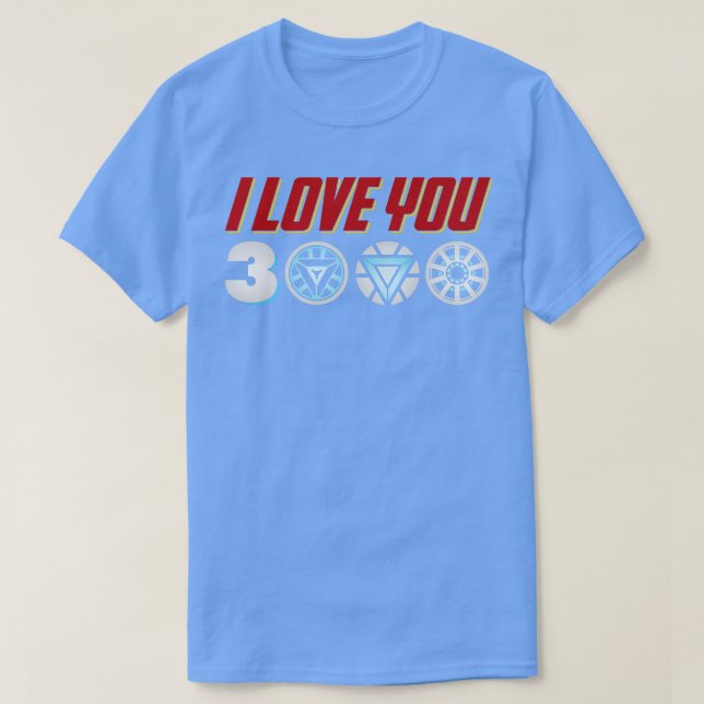 Camiseta Eu Te Amo 3000 (Frente do Design)