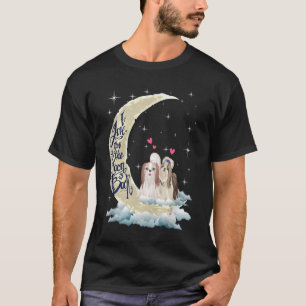 Camiseta Eu Te Amo A Lua Shih Tzu 01