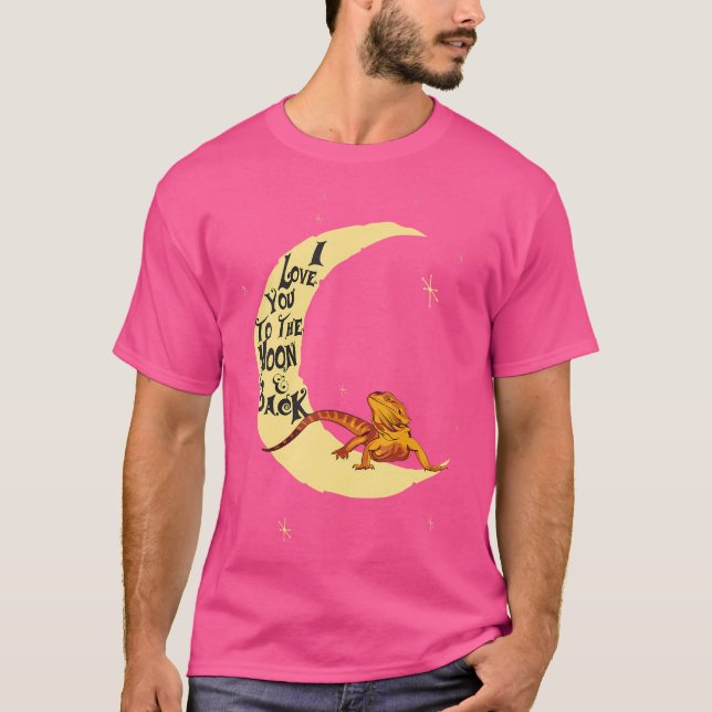 Camiseta Eu Te Amo Ao Negro Da Lua (Frente)