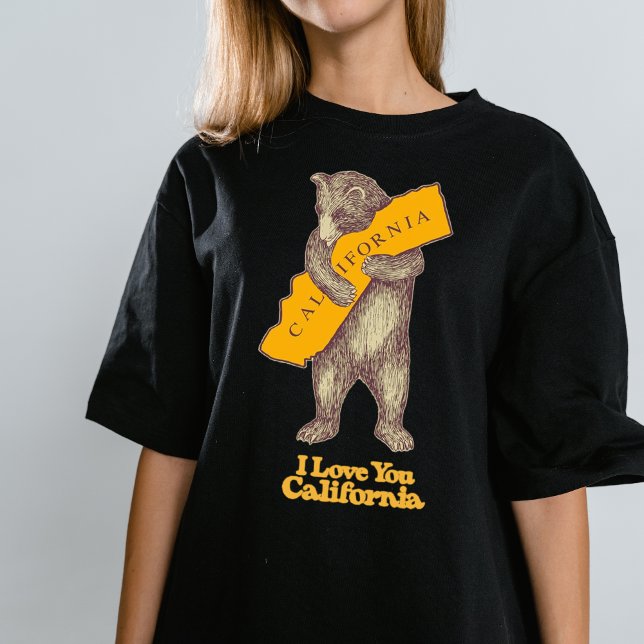 Camiseta Eu Te Amo Califórnia (Criador carregado)