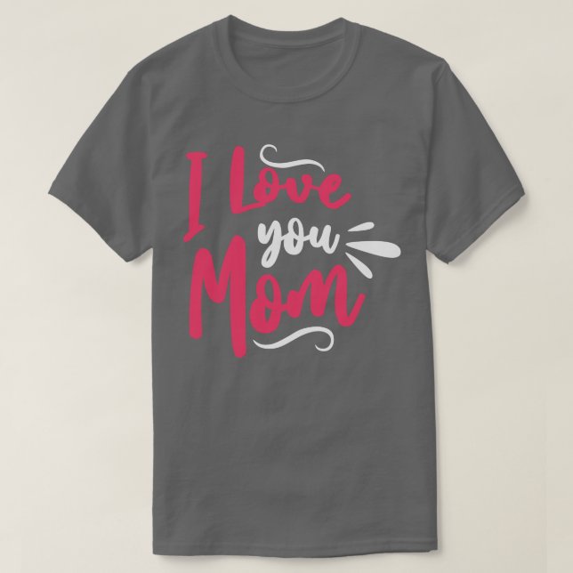 Camiseta Eu Te Amo Mãe (Frente do Design)
