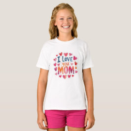 Camiseta Eu Te Amo Mãe 