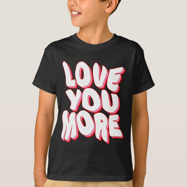 Camiseta EU TE AMO MAIS (Frente)