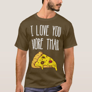 Camiseta Eu Te Amo Mais Que Pizza 2211309