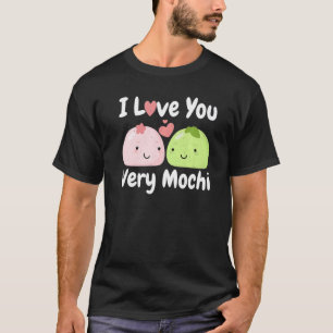Camiseta Eu Te Amo Muito Mochi Sorbet Sorvete